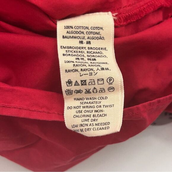 Free People true red wishing well too size small - Picture 7 of 7